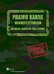 Prawo karne Minirepetytorium. Autor: Zientara Anna, Błaszczyk Magdalena. Dadada.pl Okładka książki Prawo karne Minirepetytorium