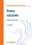 Prawo rzeczowe. Autor: Edward Gniewek. Dadada.pl Okładka książki Prawo rzeczowe