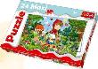 Okładka książki Puzzle 24 maxi Czerwony Kapturek w.2013 TREFL