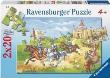 Okładka książki Puzzle 2x20 Rycerska wyprawa