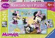 Okładka książki Puzzle 2X24 Myszka Minnie