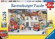 Okładka książki Puzzle 2X24 Straż pożarna