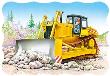 Opakowanie Puzzle 30 Buldożer CASTOR