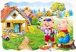Opakowanie Puzzle 30 Trzy Świnki CASTOR