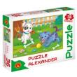 Okładka książki Puzzle 36 - Gigant. Małe pieski ALEX