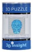 Okładka książki Puzzle 3D Czaszka niebieska