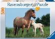 Okładka książki Puzzle 500 Konie
