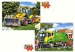 Opakowanie Puzzle x 2 - Work Trucks CASTOR