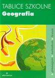 Tablice szkolne Geografia. Autor: Mizerski Witold, Żukowski Jan, Żukowska Jadwiga. Dadada.pl Okładka książki Tablice szkolne Geografia
