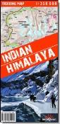 Okładka książki Trekking map Indian Himalaya 1:350 000