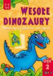 Wesołe dinozaury część 2. Autor: Karpińska Agata. Dadada.pl Okładka książki Wesołe dinozaury część 2