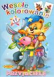 Okładka książki Wesołe kolorowanie Przyjaciele
