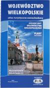 Województwo Wielkopolskie. Atlas turystyczno-samochodowy. Autor: praca zbiorowa. Dadada.pl Okładka książki Województwo Wielkopolskie. Atlas turystyczno-samochodowy