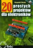 Okładka książki 20 prostych projektów dla elektroników