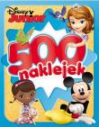 500 naklejek. Disney Junior. Autor: praca zbiorowa. Dadada.pl Okładka książki 500 naklejek. Disney Junior