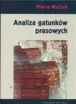 Okładka książki Analiza gatunków prasowych