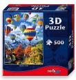 Opakowanie Balony - puzzle 500 elementów z efektem 3D