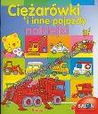 Okładka książki Ciężarówki i inne pojazdy. Naklejki