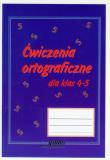 Ćwiczenia ortograficzne 4-5 GRAM. Autor: Gierymska Barbara, Gierymski Krzysztof. Dadada.pl Okładka książki Ćwiczenia ortograficzne 4-5 GRAM