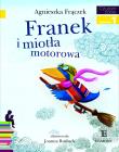 Czytam sobie - Franek i miotła motorowa. Autor: Agnieszka Frączek. Dadada.pl Okładka książki Czytam sobie - Franek i miotła motorowa