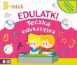 Edulatki. Teczka 5-latka. Autor: Opracowanie zbiorowe. Dadada.pl Okładka książki Edulatki. Teczka 5-latka