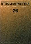 Opakowanie Etnolingwistyka tom 26