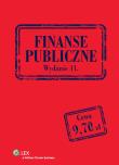 Finanse publiczne. Autor: Opracowanie zbiorowe. Dadada.pl Okładka książki Finanse publiczne
