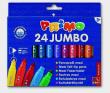Flamastry Jumbo 24 kolory. Wydawca: Morocolor. Dadada.pl Opakowanie Flamastry Jumbo 24 kolory