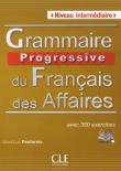 Grammaire progressive du francais Affaire Podręcznik + CD. Autor: Penfornis Jean-Luc. Dadada.pl Okładka książki Grammaire progressive du francais Affaire Podręcznik + CD
