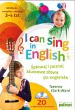 Okładka książki I can sing in English. Książka + CD