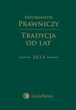 Okładka książki Informator Prawniczy 'Tradycja od lat' 2015 LexisNexis B6 PCV Zielony