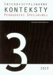 Interdyscyplinarne konteksty pedagogiki specjalnej 3/2013. Wydawca: Wydawnictwo Naukowe UAM. Dadada.pl Opakowanie Interdyscyplinarne konteksty pedagogiki specjalnej 3/2013