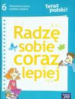 J. Polski SP 6 Teraz polski! Radzę sobie coraz.... Autor: Wróbel Joanna. Dadada.pl Okładka książki J. Polski SP 6 Teraz polski! Radzę sobie coraz...