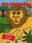Okładka książki Kolorowanka Lew. Postacie z ruchomymi oczkami