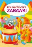 Kolorowanka Zabawki. Autor: Jarosław Żukowski. Dadada.pl Okładka książki Kolorowanka Zabawki
