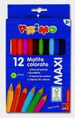 Kredki drewniane sześciokątne MAXI 12 kolorów. Wydawca: Morocolor. Dadada.pl Opakowanie Kredki drewniane sześciokątne MAXI 12 kolorów