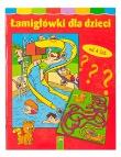 Łamigłówki dla dzieci od 4 lat - czerwona. Autor: praca zbiorowa. Dadada.pl Okładka książki Łamigłówki dla dzieci od 4 lat - czerwona