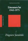 Okładka książki Literatura lat 1945-1975