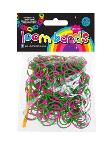 Okładka książki LOOM BANDS GUMKI 300 SZT RÓŻ/ZIELEŃ BPZ-STNUX