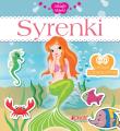 Naklejki iskierki. Syrenki. Autor: Opracowanie zbiorowe. Dadada.pl Okładka książki Naklejki iskierki. Syrenki