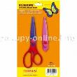 Okładka książki Nożyczki szkolne Titanum dekoracyjne + ostrze