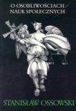 Okładka książki O osobliwościach nauk społecznych