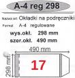 Okładka książki Okładka na podr A4 regulowana nr 17 (50szt) NARNIA
