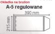 Okładka książki Okładka na zeszyt A5 regulowana 215 (50szt) NARNIA