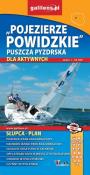 Okładka książki Pojezierze Powidzkie, Puszcza Pyzdrska, powiat Słupecki. Mapa turystyczna