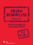 Prawo budowlane. Autor: Opracowanie zbiorowe. Dadada.pl Okładka książki Prawo budowlane