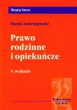 Prawo rodzinne i opiekuńcze. Autor: Marek Andrzejewski. Dadada.pl Okładka książki Prawo rodzinne i opiekuńcze