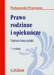 Prawo rodzinne i opiekuńcze. Autor: Smyczyński Tadeusz. Dadada.pl Okładka książki Prawo rodzinne i opiekuńcze