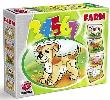 Opakowanie Puzzle 3,4,5,6,7 Farma MAXIM