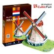 Okładka książki Puzzle 3D Holland Windmill